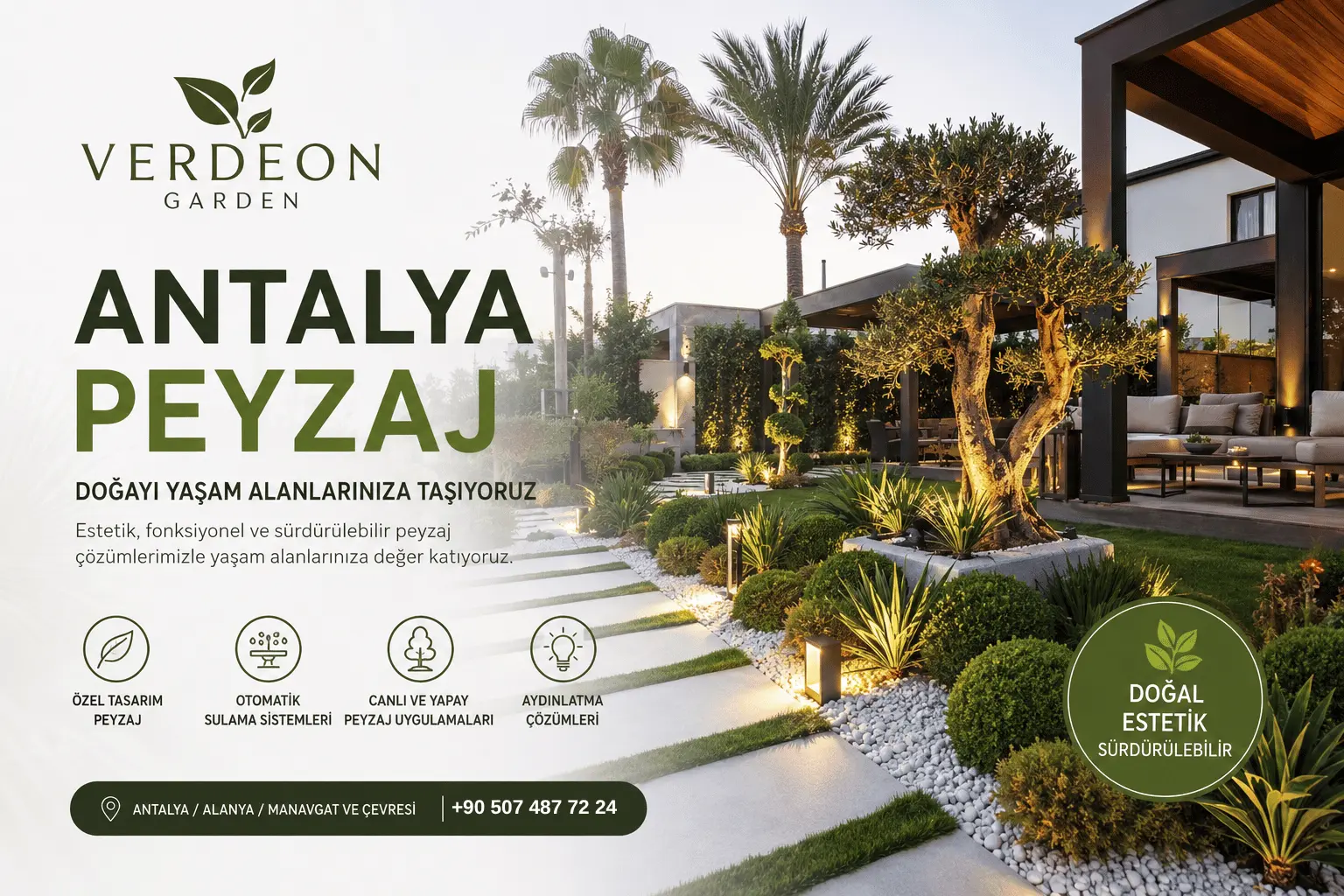 Antalya Peyzaj Fiyatları 2026